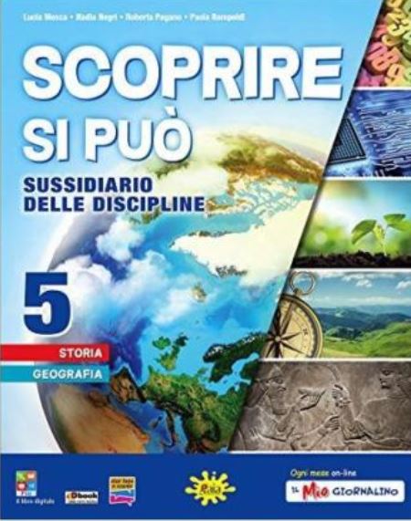 9788873346531 Scoprire si può vol.5 Sussidiario storia geografia Gaia edizioni