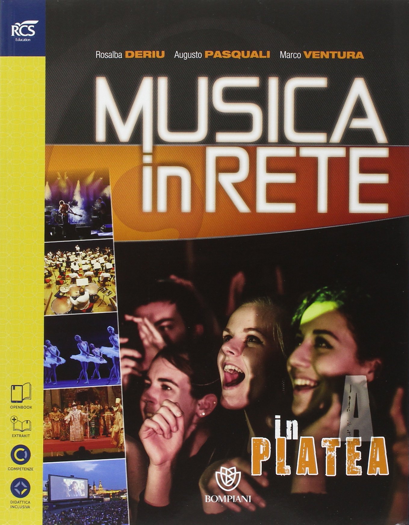 9788891505002 Musica in rete A – In platea – Sul palco Rizzoli Education