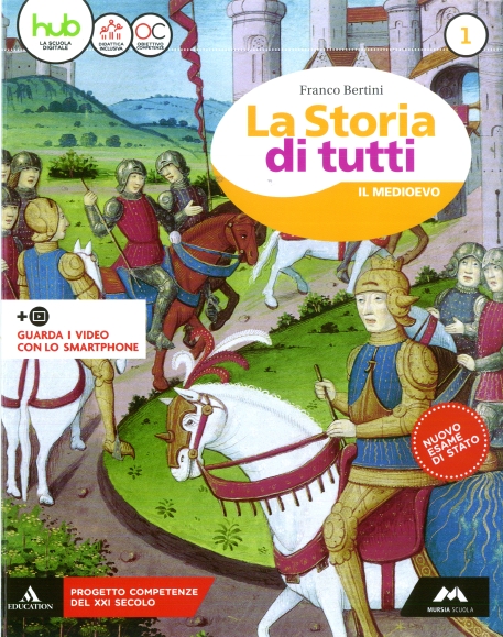 9788883328770 Storia di tutti 1 – Il Medioevo Mursia scuola