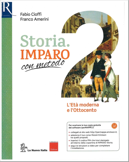 9788822190383 Storia. Imparo con Metodo 2 – L’età moderna e l’Ottocento La Nuova Italia