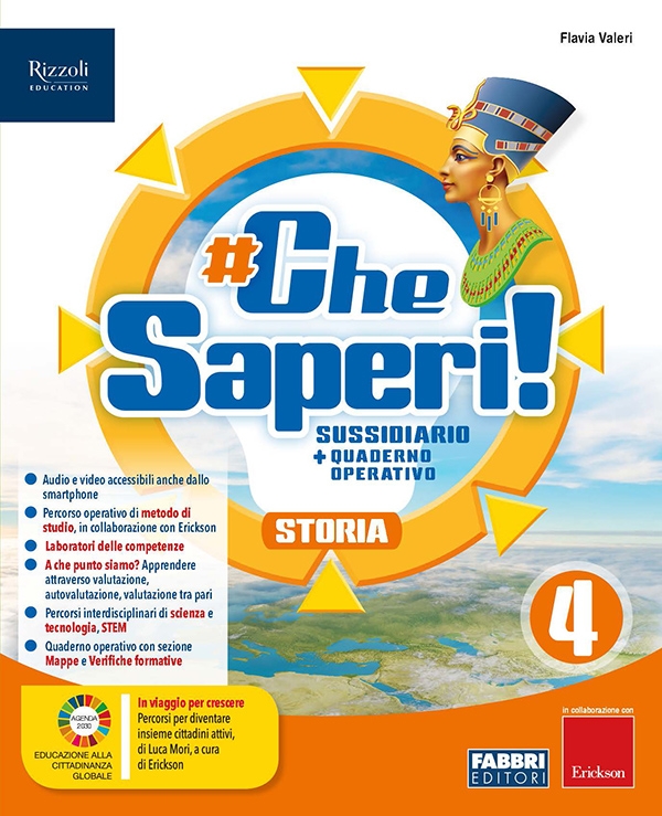 9788891539533 #Che Saperi! 4 Storia  Antropologico Fabbri editori