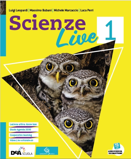 9788869646072 Scienze Live 1 Garzanti Scuola