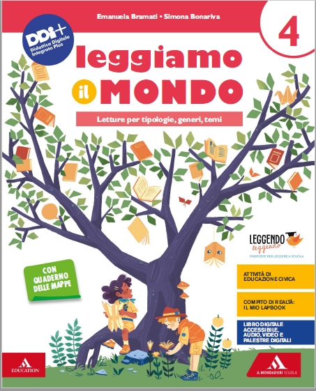 9788824790000 Leggiamo il mondo – Letture 4 A. MONDADORI SCUOLA