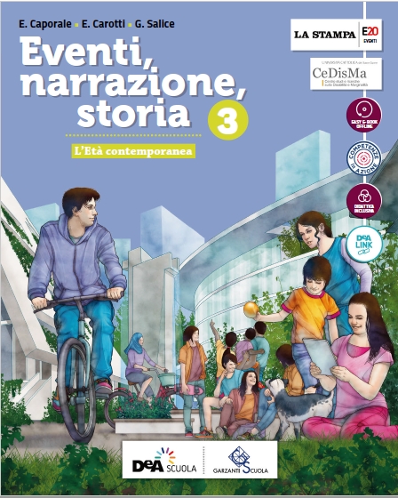 9788869645150 Eventi, narrazione, storia – Volume 3 – L’età contemporanea Garzanti Scuola