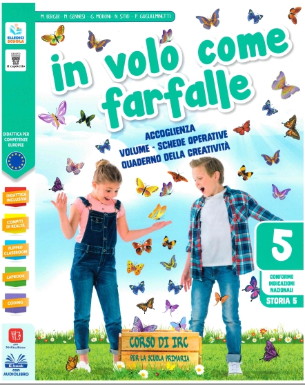 9788842631729 IN VOLO COME FARFALLE 5 IL CAPITELLO