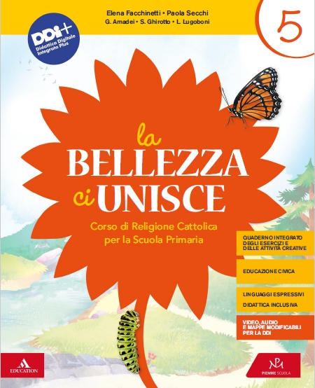 9788851910051 La bellezza ci unisce 5 PIEMME SCUOLA