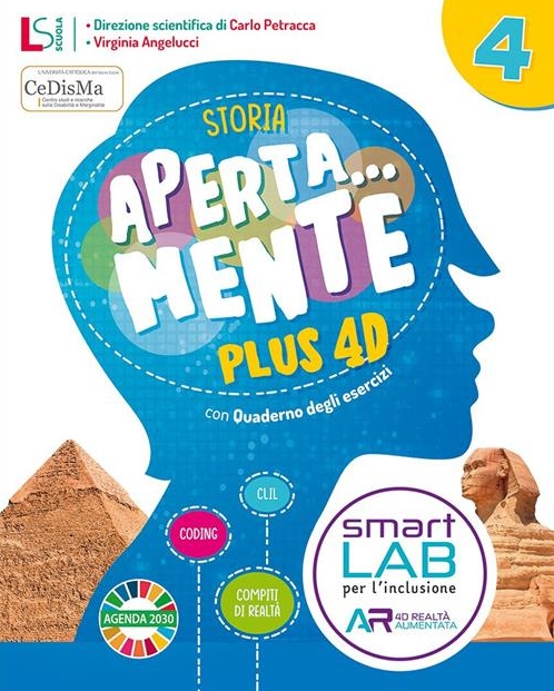 9788876275296 Aperta…mente Plus 4D 4 – Storia Lisciani scuola