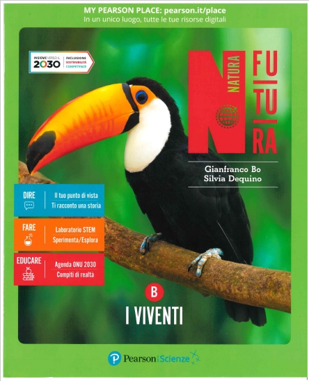 9788891917362 NATURA FUTURA – B – I viventi PEARSON SCIENCE