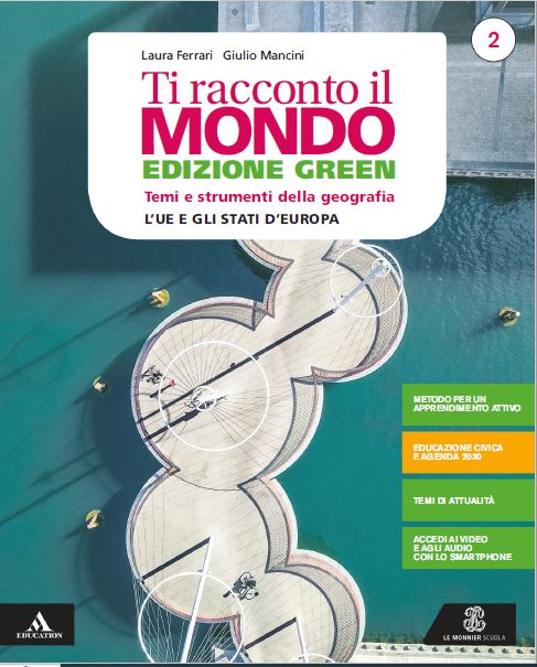 9788800359320 TI RACCONTO IL MONDO EDIZIONE GREEN VOLUME 2 LE MONNIER