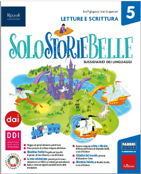 9788891568281 SOLOSTORIEBELLE CLASSE 5 FABBRI SCUOLA