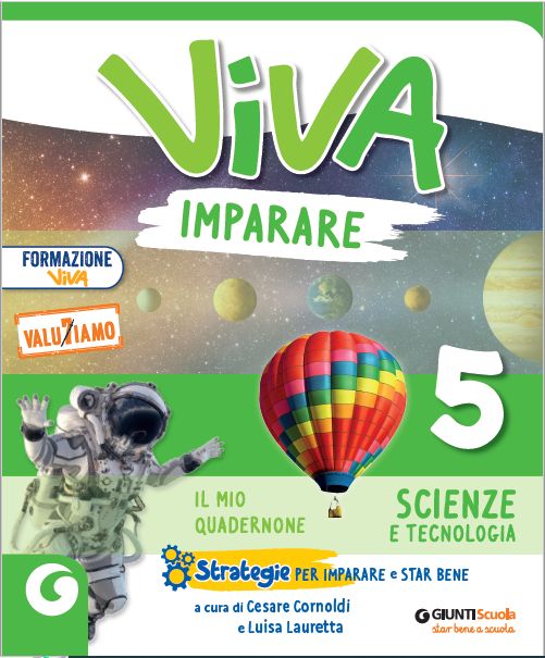 9788809964631 VIVA IMPARARE CL. 5 Scienze GIUNTI SCUOLA