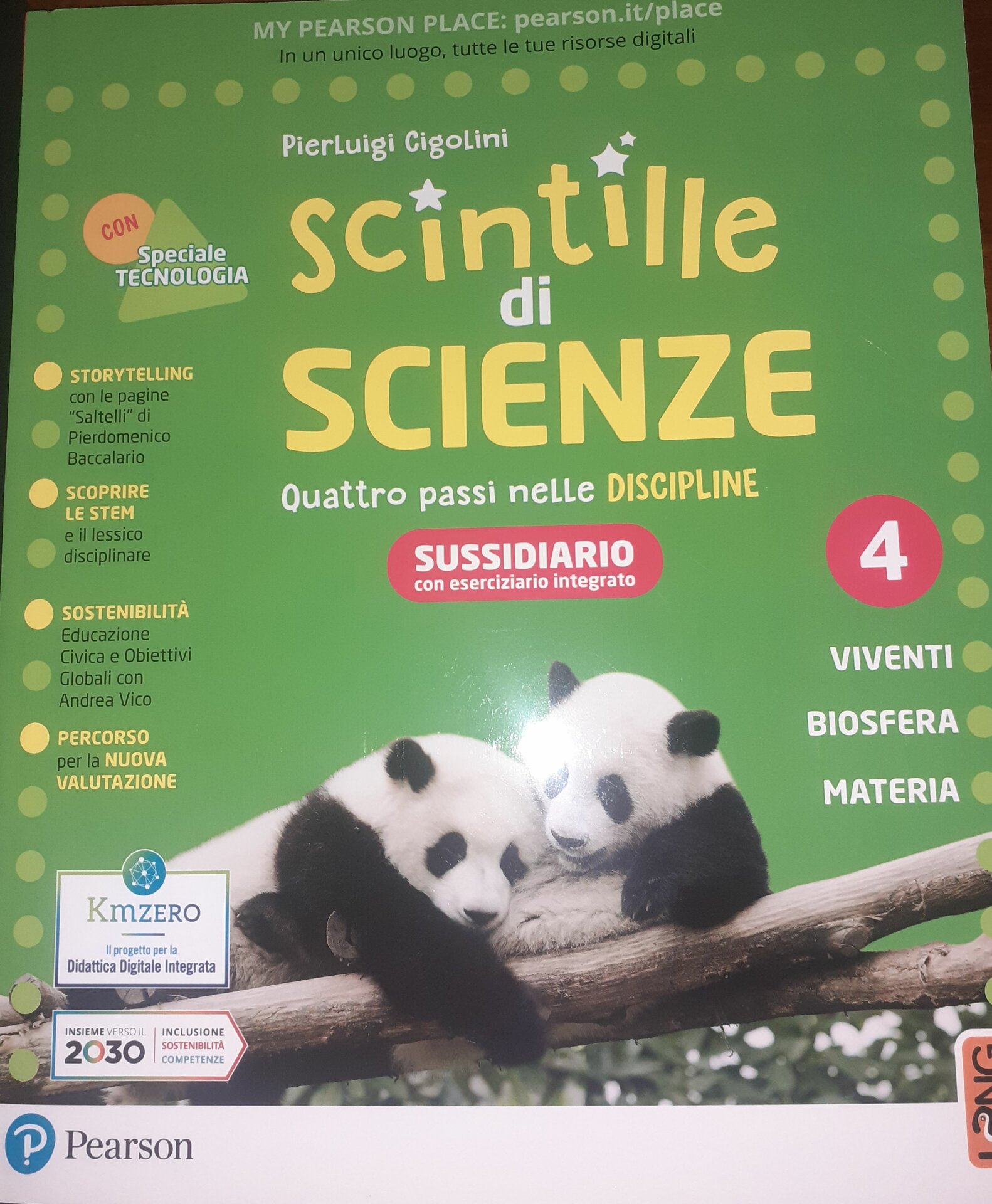 9788861618954 SCINTILLE DISCIPLINE 4 – SCIENZE LANG EDIZIONI