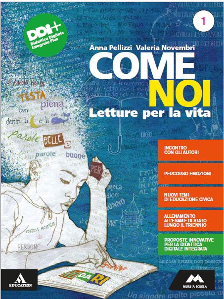 9788893245654 COME NOI / VOLUME 1 MURSIA SCUOLA