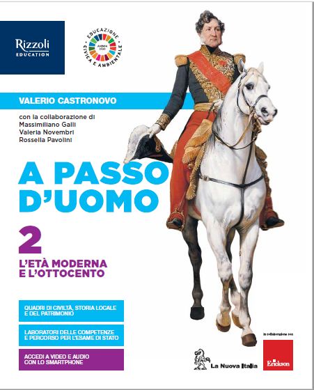 9788830209510 A PASSO D’UOMO / VOL. 2 LA NUOVA ITALIA EDITRICE