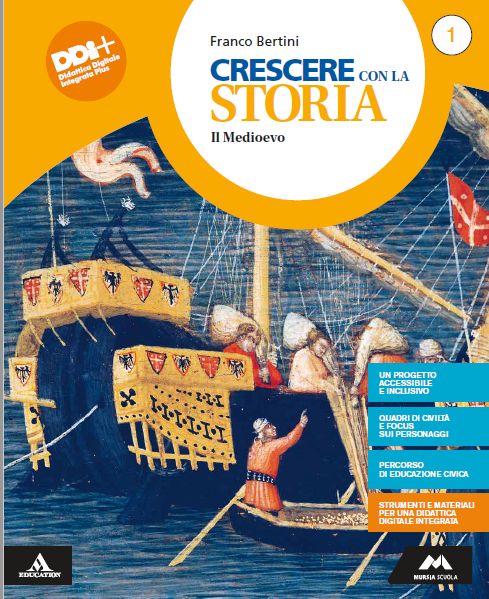 9788893244824 CRESCERE CON LA STORIA / VOLUME 1 MURSIA SCUOLA