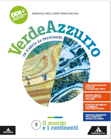 9788824794558 VERDEAZZURRO VOLUME 3 A. MONDADORI SCUOLA